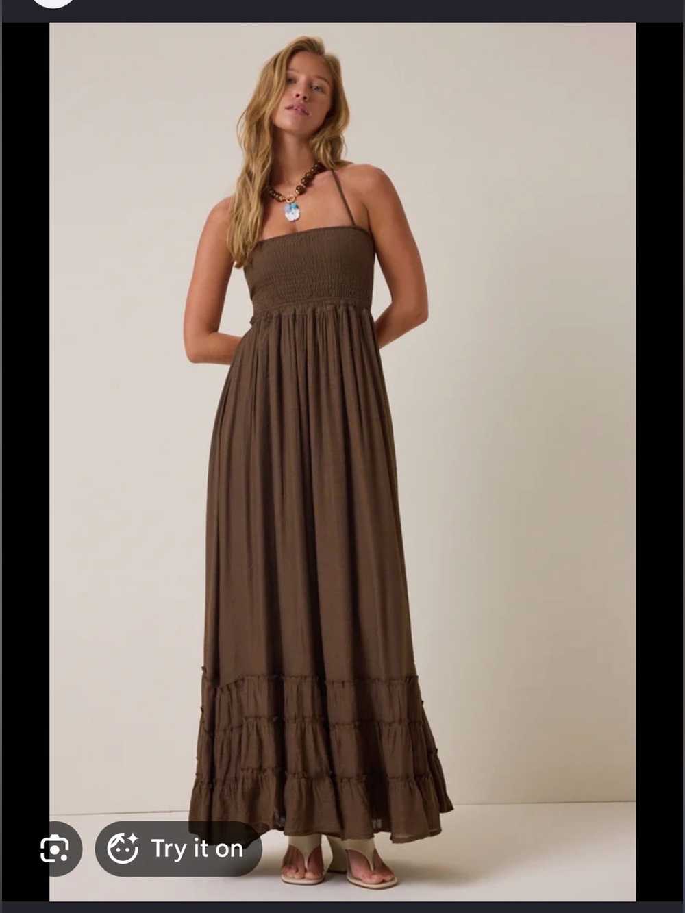 Zinnea tiered maxi dress - Picture 1 of 3